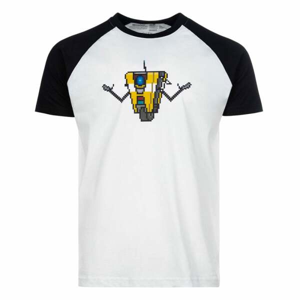 Borderlands Camiseta Claptrap Pixel Art talla L