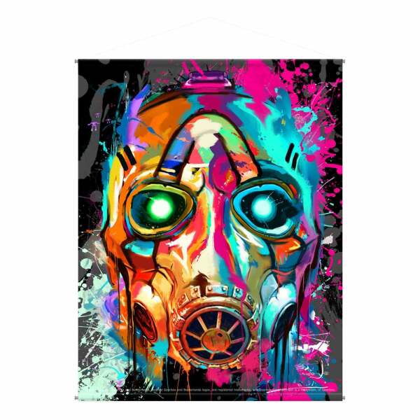 Borderlands Canvas Mask Pop Art