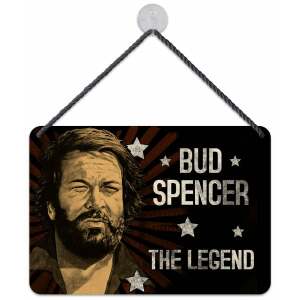 Bud Spencer Placa de Chapa The Legend 16,5 x 11,5 cm