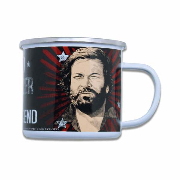 Bud Spencer Taza Enamel The Legend