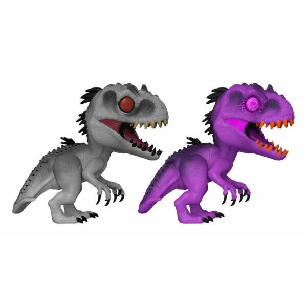 Jurassic Park Super Sized POP! Animation Vinyl Figura Indominus Rex w/ Chase 15 cm Surtido (3)