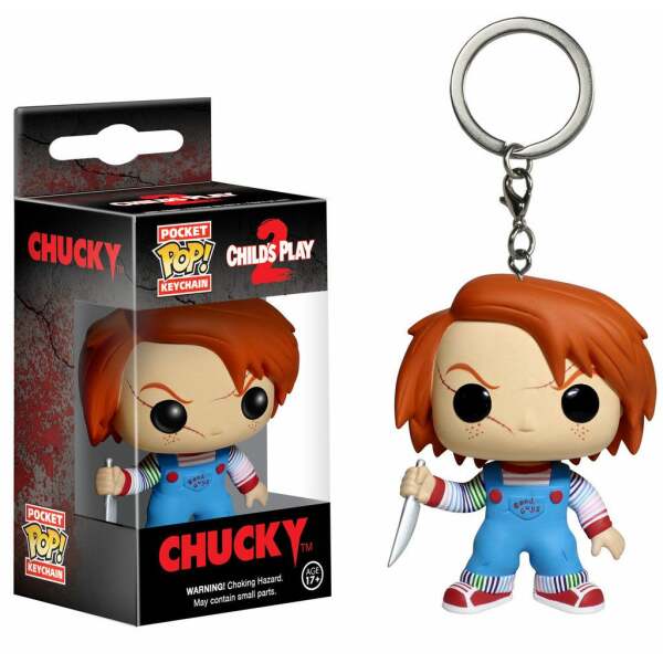 Chucky el muñeco diabólico Llavero Pocket POP! Vinyl Chucky 4 cm (12)