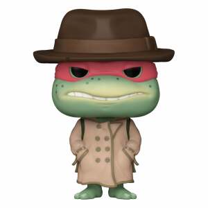 Tortugas Ninja POP! Movies Vinyl Figura Raphael w/Coat & Hat 9 cm