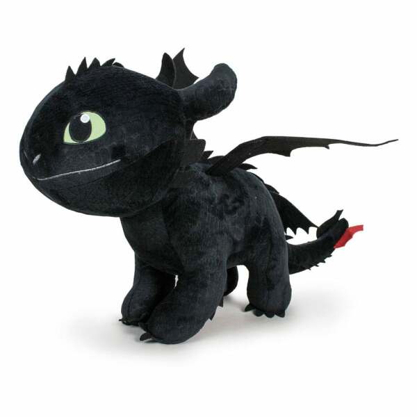 Cómo Entrenar A Tu Dragón 3 Peluche Nightfury 18 cm