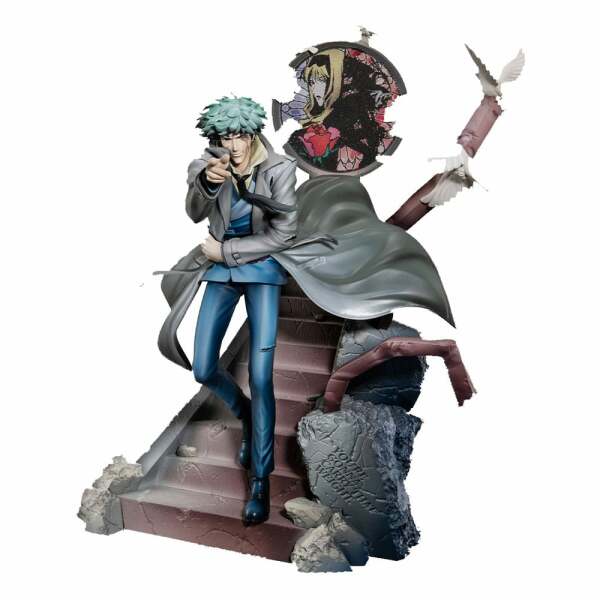 Cowboy Bebop Estatua Gals PVC 2nd GIG Spike Spiegel Daybreak 27 cm