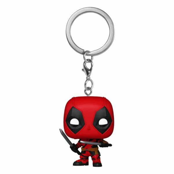 Deadpool 3 Llaveros Pocket POP! Vinyl Deadpool 4 cm Expositor (12)