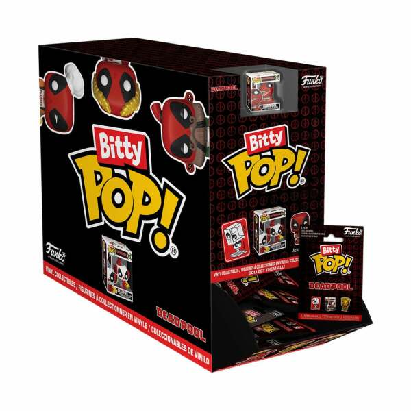 Deadpool Display de 32 Figuras Bitty POP! Vinyl PDQ 2,5 cm