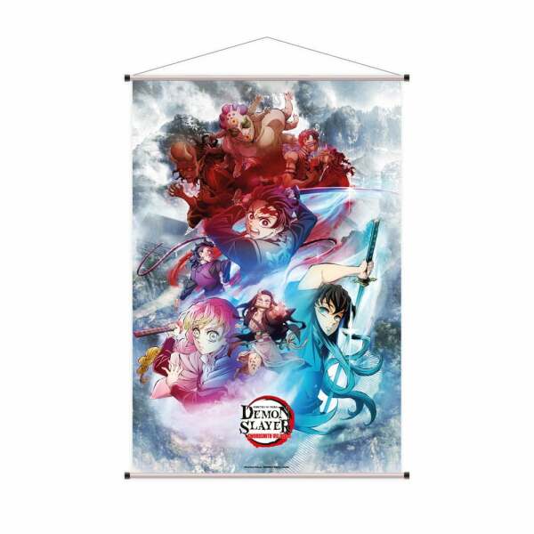 Demon Slayer Póster Tela Swordsmith Village Arc Ver. A 60 x 90 cm