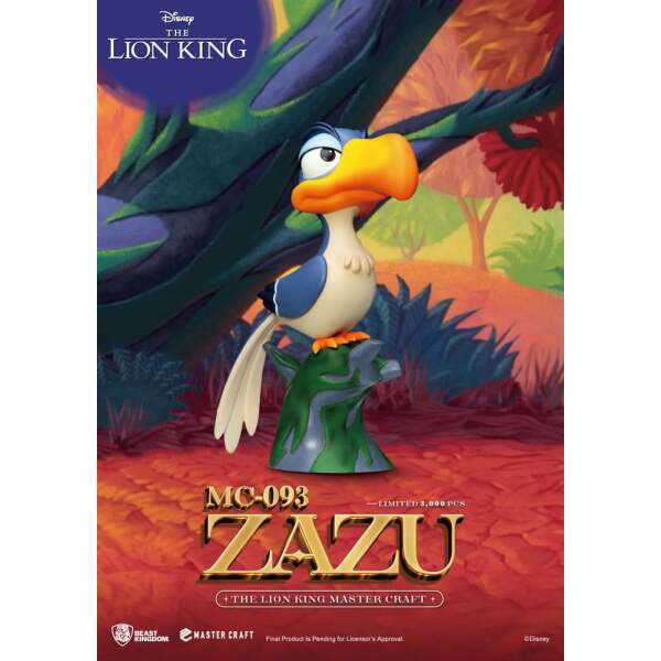 Disney Estatua Master Craft El Rey León Zazu 20 cm