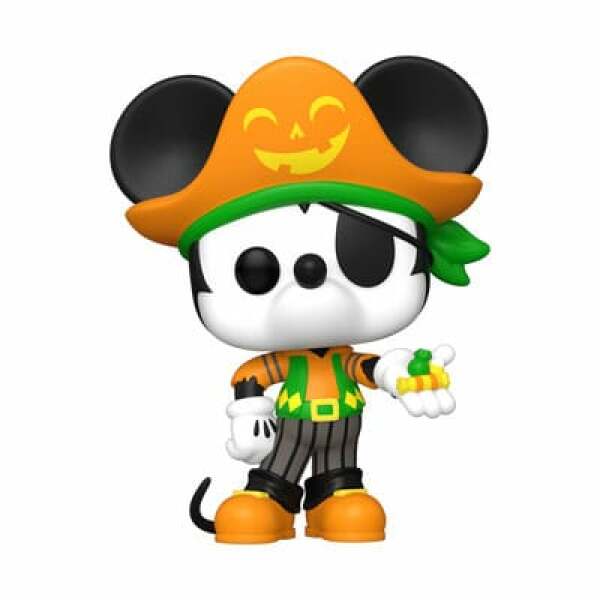 Disney Figura POP! Vinyl Halloween Pirate Mickey 9 cm