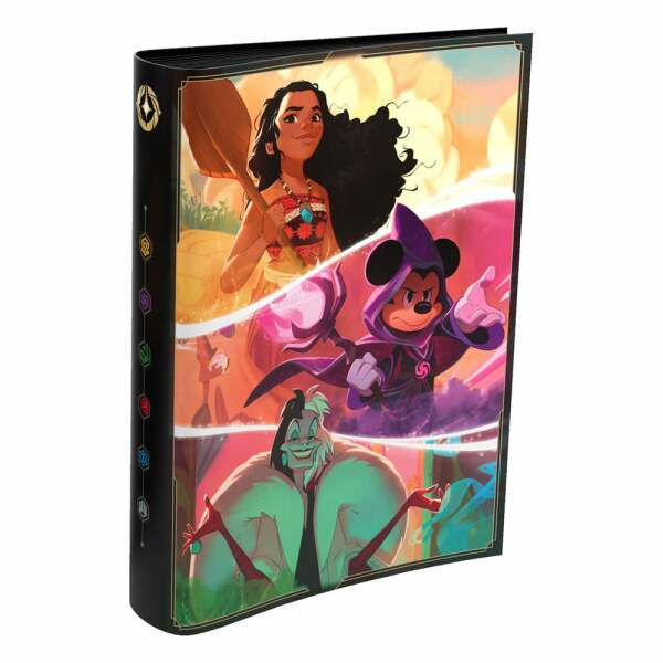 Disney Lorcana TCG Portfolio Micky, Vaiana, Cruella De Vil