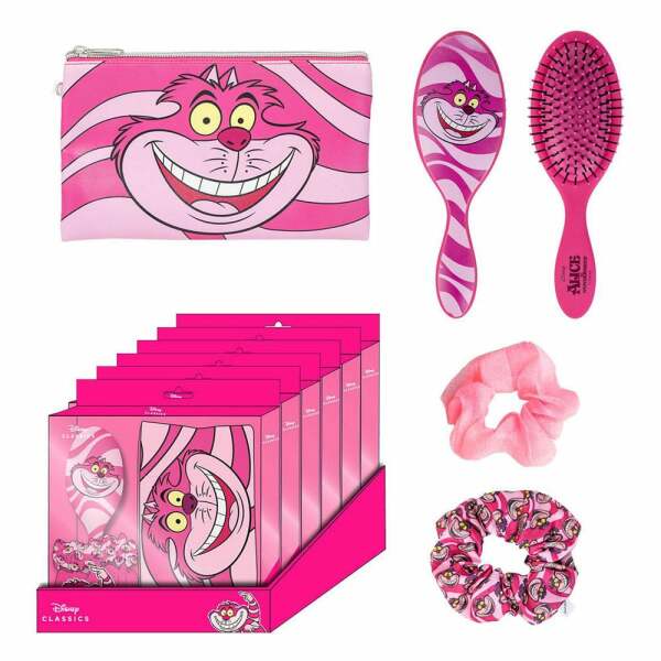 Disney antes de Navidad Pack de 4 Necesers Alicia en el Pais de las Maravillas Gato de Cheshire