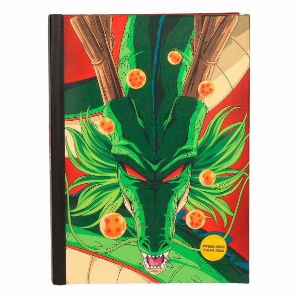 Dragon Ball Z Libreta con luz Shenron Dragon