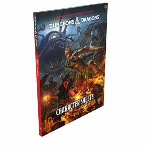 Dungeons & Dragons RPG Hojas de Personaje 2024 Inglés