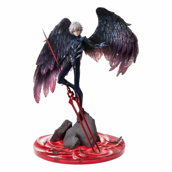 Evangelion: 3.0 + 1.0 Thrice Upon a Time Precious Serie G.E.M. Estatua PVC Kaworu Nagisa 15th Anniversary Ver. 30 cm