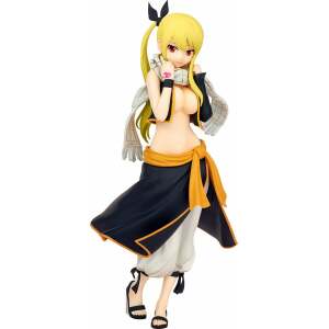 Fairy Tail Estatua PVC Pop Up Parade Lucy Heartfilia Natsu Costume Ver. L Size 22 cm