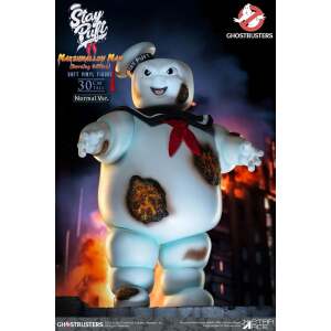 Ghostbusters Estatua Soft Vinyl Stay Puft Marshmallow Man Burning Edition Normal Version 30 cm
