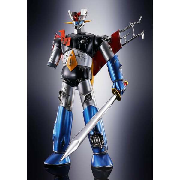 Great Mazinger Figura Diecast Soul of Chogokin GX-105D Great Mazinger Z Kakumei Shinka Damage Ver. 17 cm