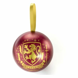 Harry Potter Bola de Navidad con collar Gryffindor