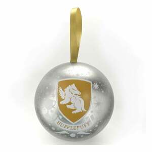 Harry Potter Bola de Navidad con collar Hufflepuff