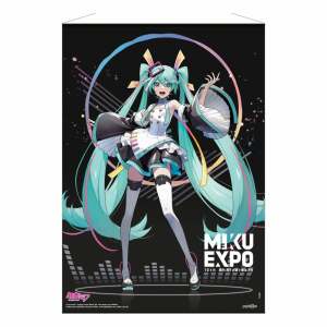 Hatsune Miku Póster Tela Miku Expo 10th Anniversary Limited Edition 50 x 70 cm