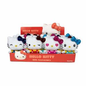 Hello Kitty Peluches 16 cm 50th Anniversary Expositor (24)