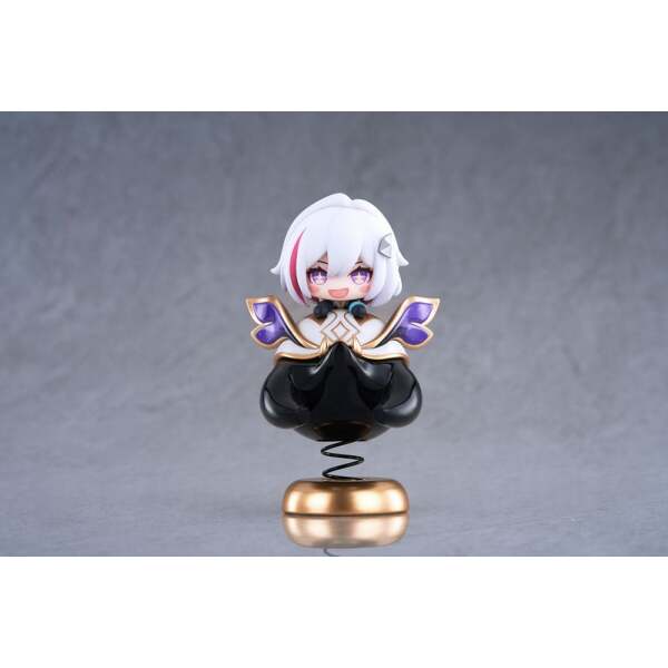 Honkai: Star Rail Estatua PVC Hu Tao Chibi Topaz & Numby Chibi Chara Yurayura Stand 10 cm