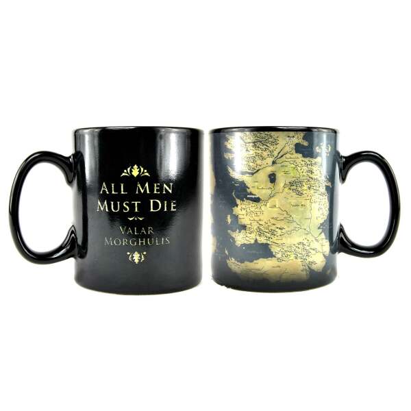 Juego de Tronos Taza sensitiva al calor Map