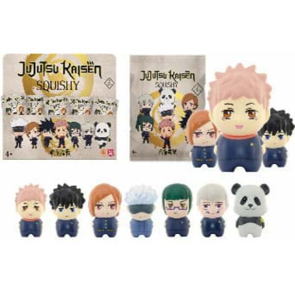 Jujutsu Kaisen Figuras Antiestres Squish Hero 8 cm Expositor (12)