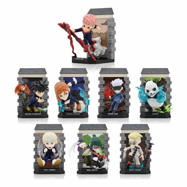 Jujutsu Kaisen Figuras mini Mystery Capsules Cursed 10 cm Expositor (12)