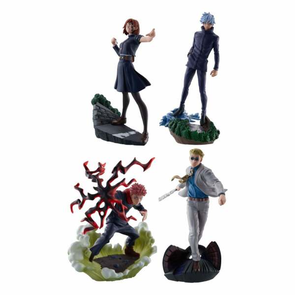 Jujutsu Kaisen Petitrama Series PAck de 3 Figuras Jujutsu Kaisen Series Vol.2 Set 9 cm