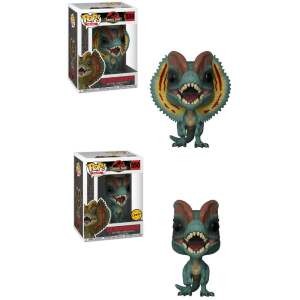 Jurassic Park Figuras POP! Movies Vinyl 9 cm Dilophosaurus Surtido (6)