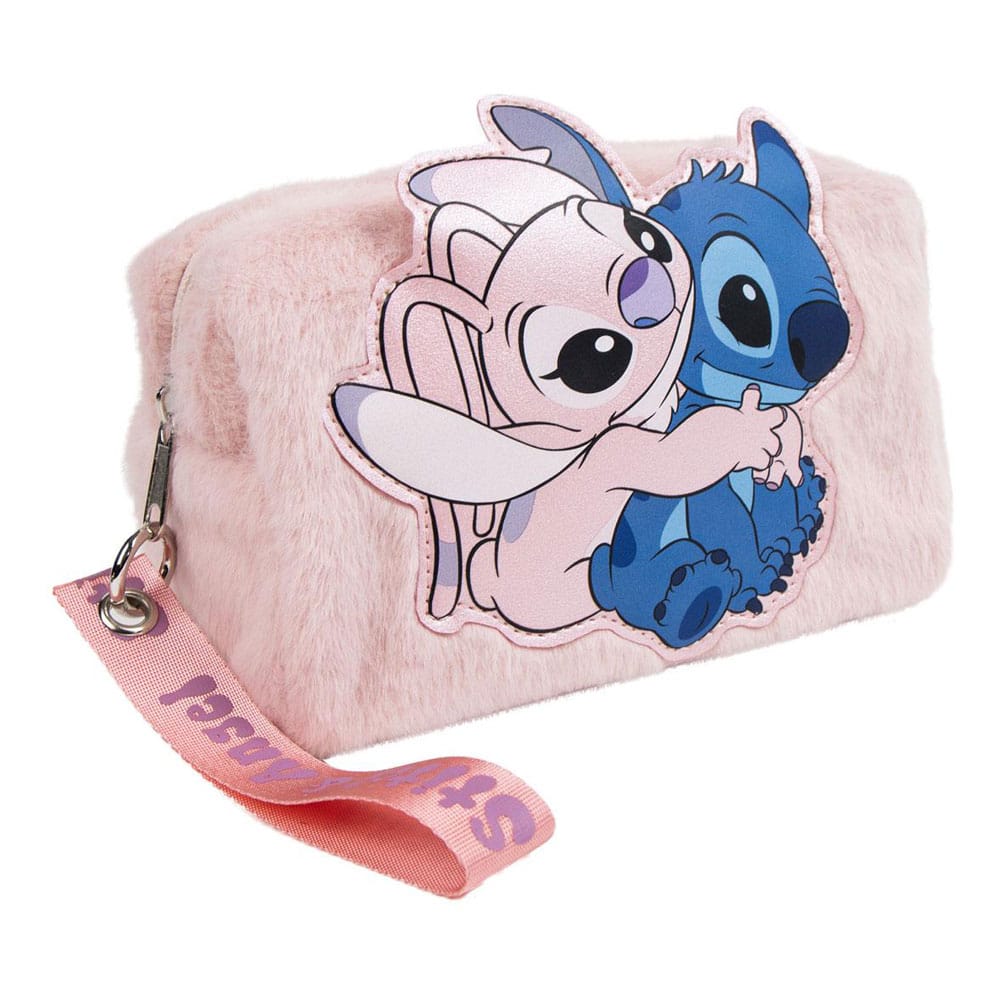 Lilo & Stitch Neceser Stitch & Angel Rosa