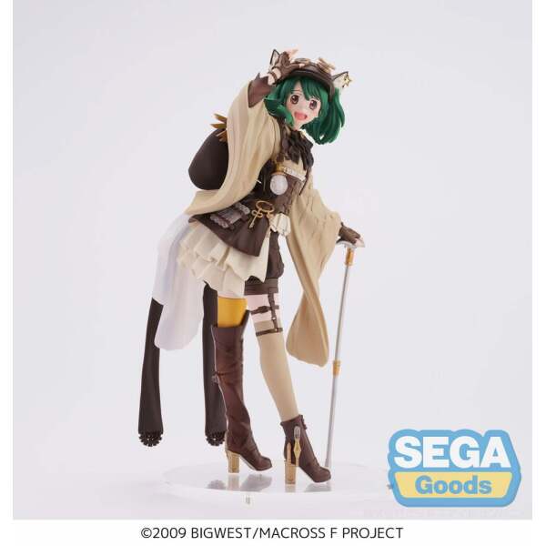 Macross Frontier Series Estatua FIGURIZMa PVC Ranka Lee Oshare Macross Revolution Ver. 17 cm