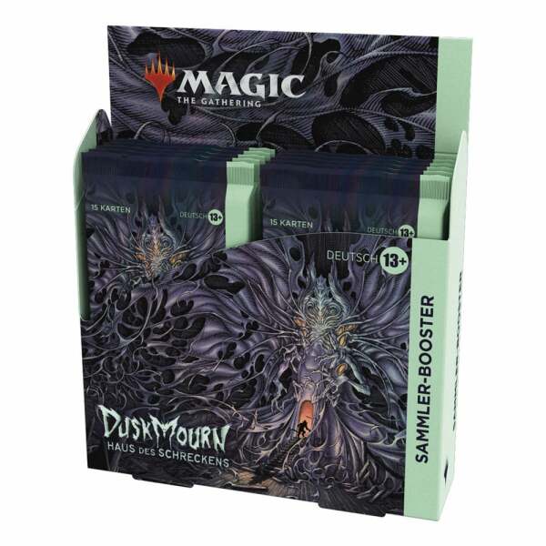 Magic the Gathering Duskmourn: Haus des Schreckens Caja de Sobres de coleccionista (12) alemán