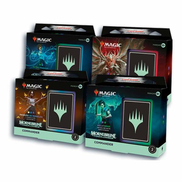 Magic the Gathering Mornebrune : La Maison de l’horreur Mazos de Commander Caja (4) francés