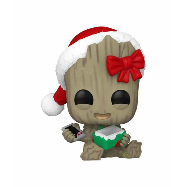 Marvel POP! Vinyl Figura Holiday Groot 9 cm