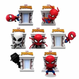 Marvel figuras mini Hero Box Tower Series Spider-Man 8 cm Expositor (6)