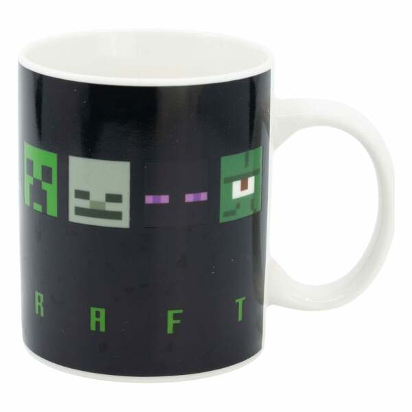 Minecraft Taza sensitiva al calor Squared Pattern 325 ml