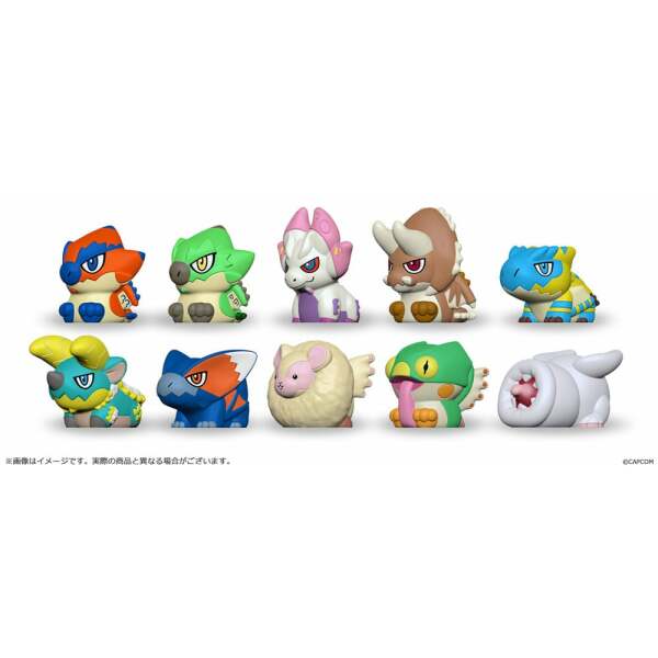 Monster Hunter Figure Builder Minifiguras 3 – 5 cm Finger Puppet Monster Hunter Vol. 1 (10)