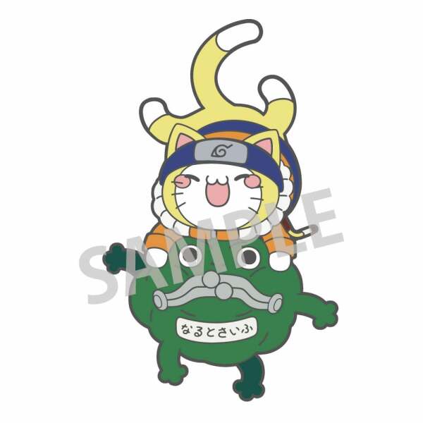 Naruto Caja de 48 Chapas Mega Cat Project Nyaruto! Naruto Uzumaki 5 cm