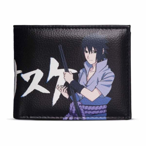 Naruto Shippuden Monedero Bifold Sasuke