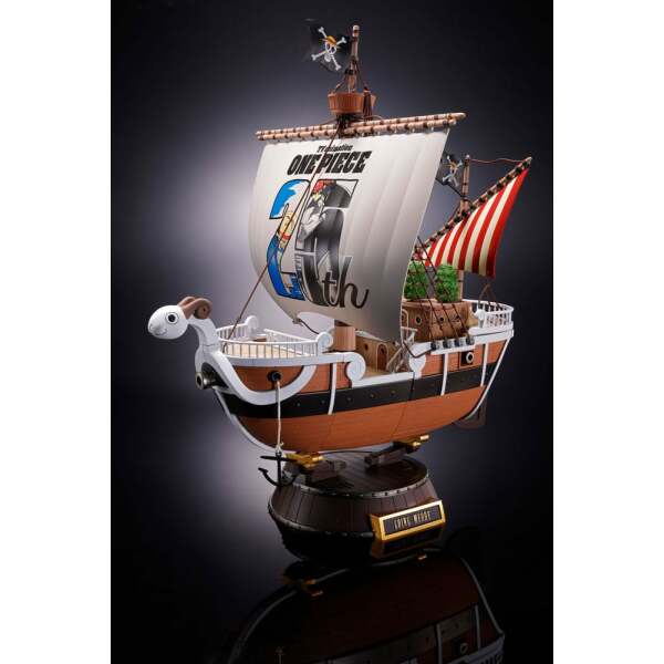 One Piece Figura Diecast Soul of Chogokin Going Merry 25th Anniversary Memorial Edition 28 cm