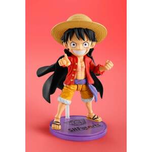 One Piece Figura World Collactable Figures x S.H. Figuarts Monkey D. Luffey 8 cm