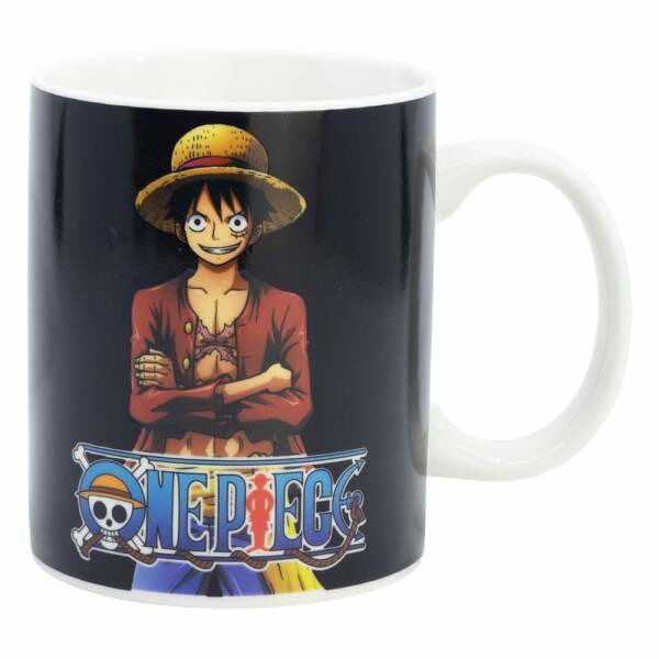 One Piece Taza sensitiva al calor Luffy 325 ml