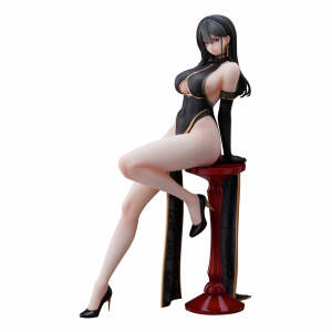 Original Character Estatua PVC Hayabusa Illustration Black China Dress-chan 16 cm