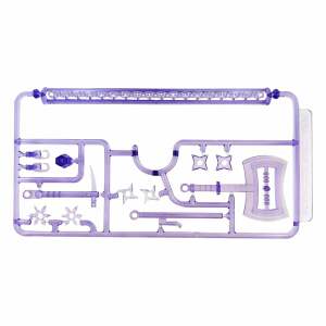 Original Character Plastic Model Kit Pop Series04:Shinobi2 Clear Purple 2 cm