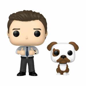 Parks and Recreation 15th Anniversary Figura POP & Buddy! Vinyl Chris&Champion 9 cm