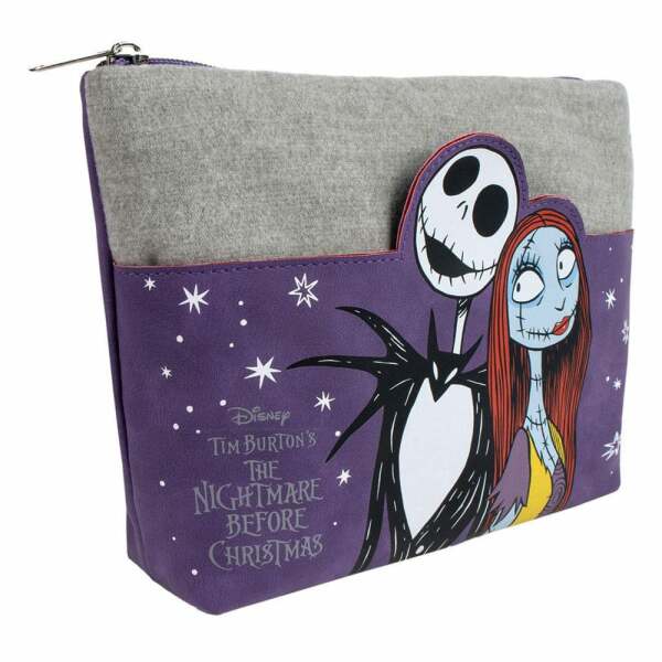 Pesadilla antes de Navidad Neceser Jack & Sally Purple