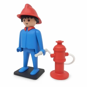 Playmobil Vintage Collector Estatua The Fireman 21 cm